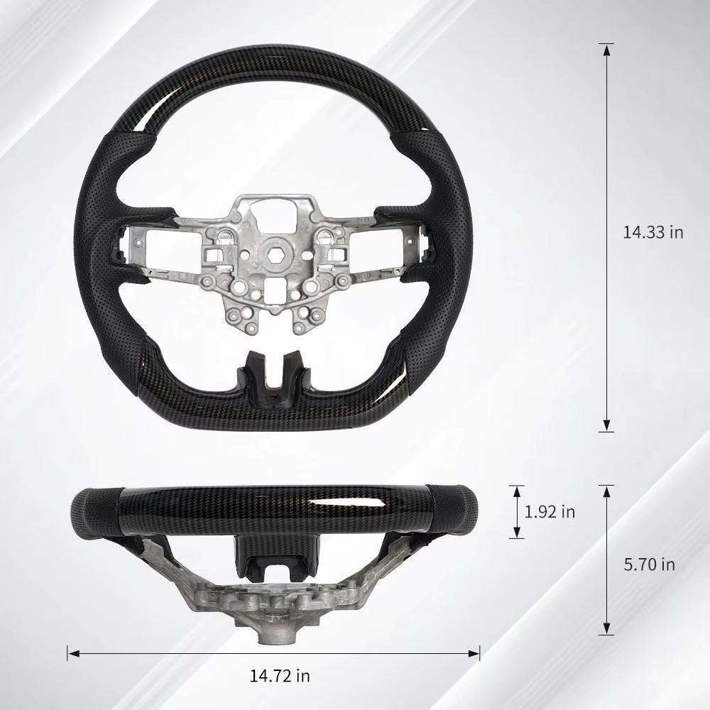 Carbon Fiber Steering Wheel - Ford Mustang 2015-2023